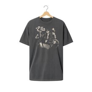 Ella Langley Still Hungover Fall Tour Graphite Concert T-Shirt Unisex Small NEW